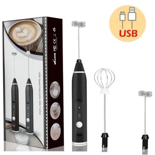 Portable Electric Milk Frothers Rechargeable for Coffee Mixer Cream mixer - Medaid International