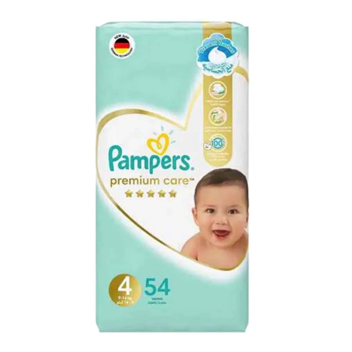 Pampers Premium Size 4 - 54 pcs - Medaid