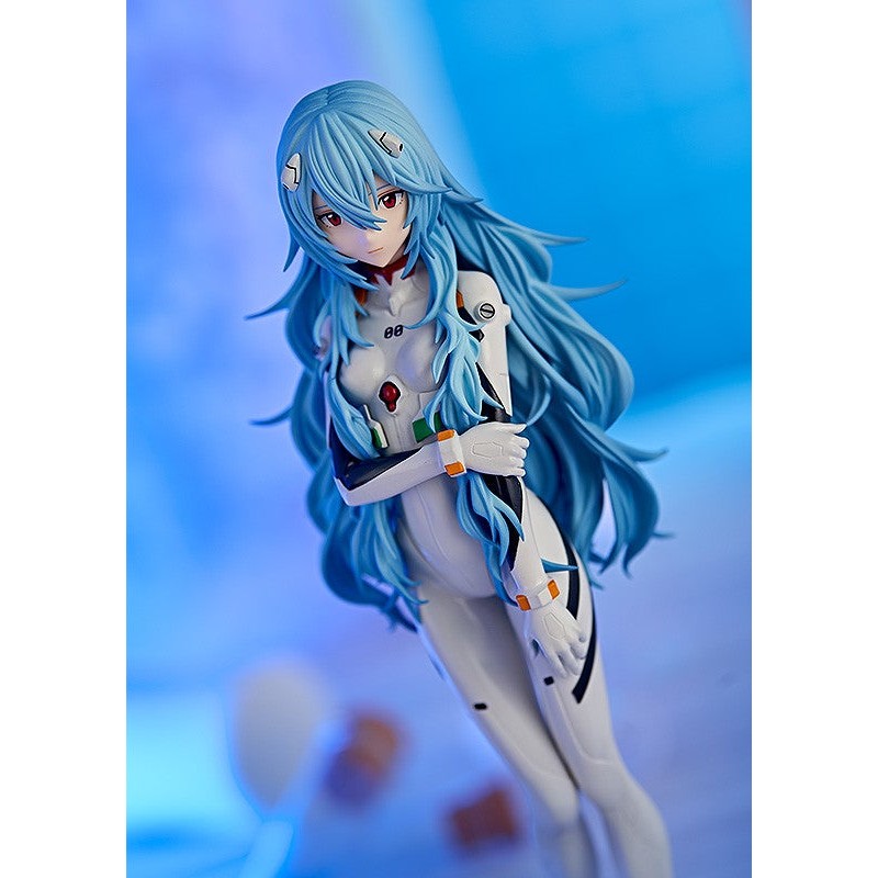 Rebuild of Evangelion Pop Up Parade Rei Ayanami (Long Hair Ver.) Pop Up Parade By Good Smile Company - Medaid International