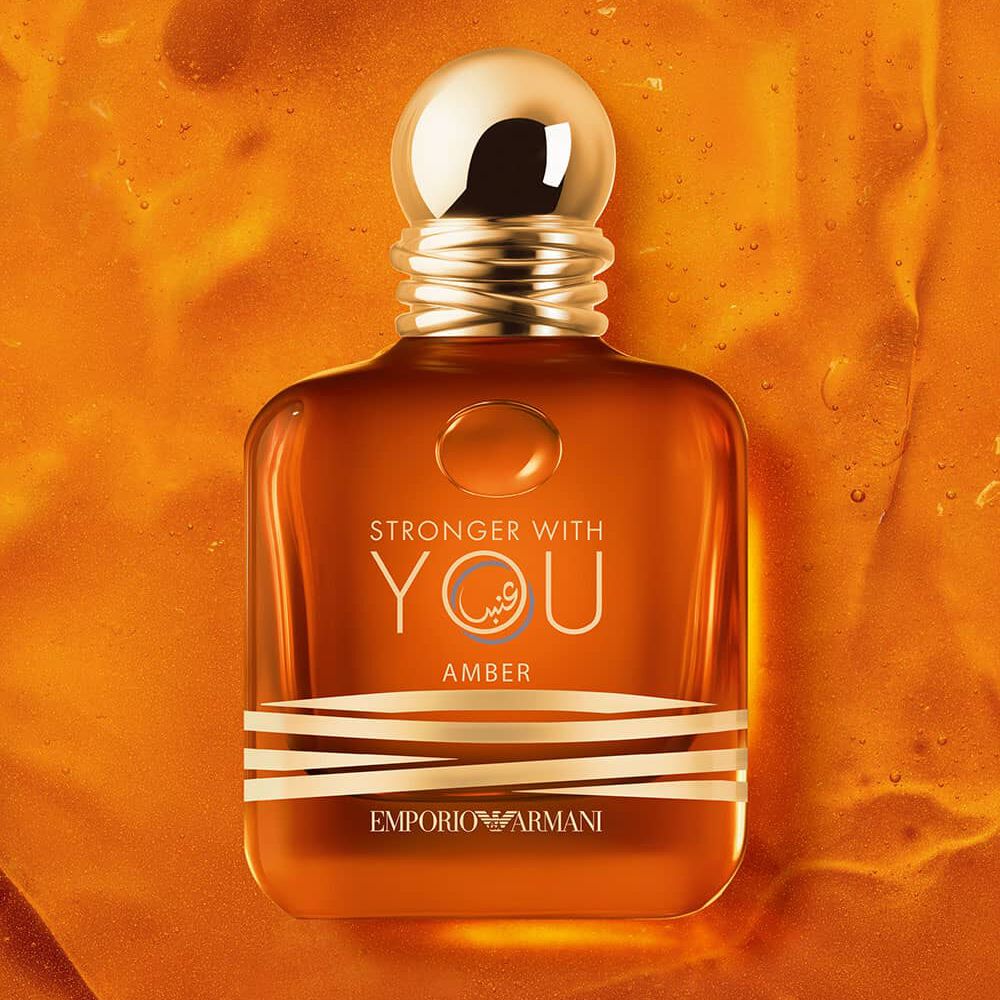 Emporio Armani Stronger With You Amber Eau De Parfum For Men - Medaid