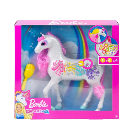 Barbie Dreamtopia Brush 'N Sparkle Unicorn by Mattel - Medaid International