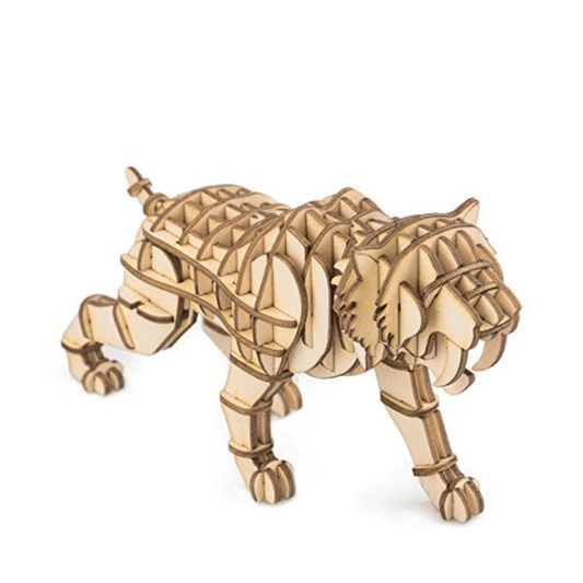 Tiger 3D Wooden Puzzle - Medaid International