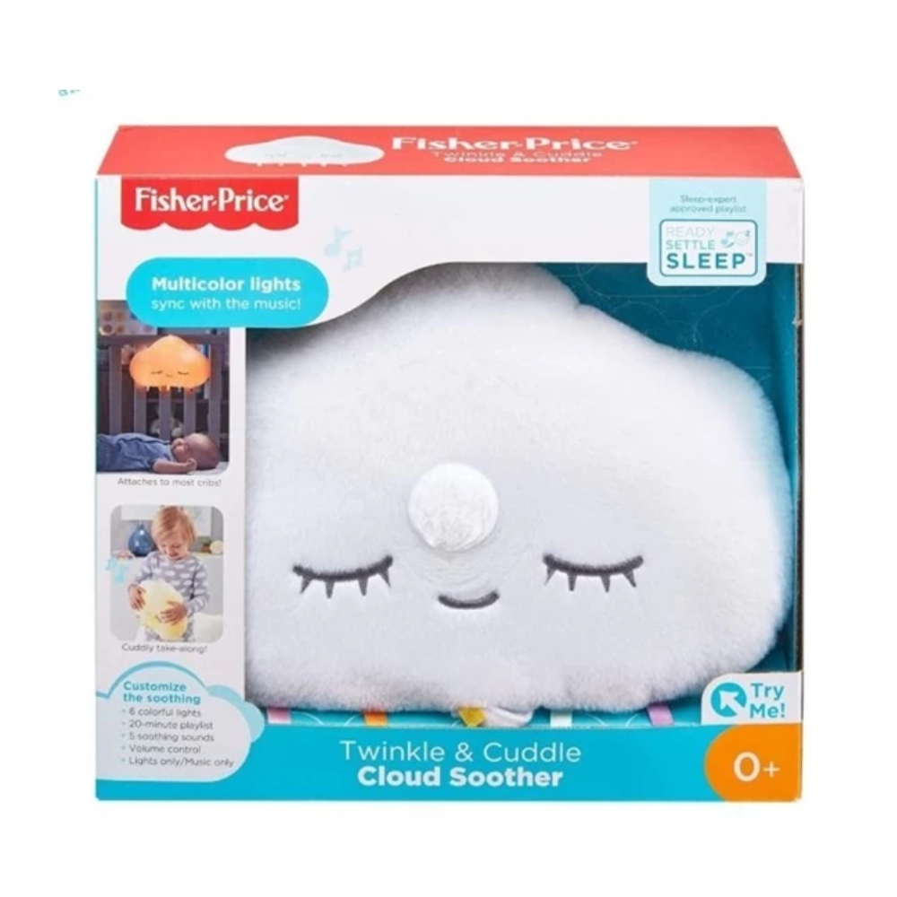 Fisher Price Twinkle & Cuddle Cloud Soother By Mattel - Medaid International