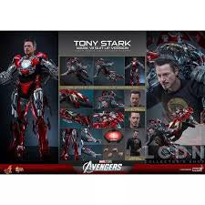 HT Tony Stark Mark V11 Suit up version Sixth Scale Figure - Medaid International