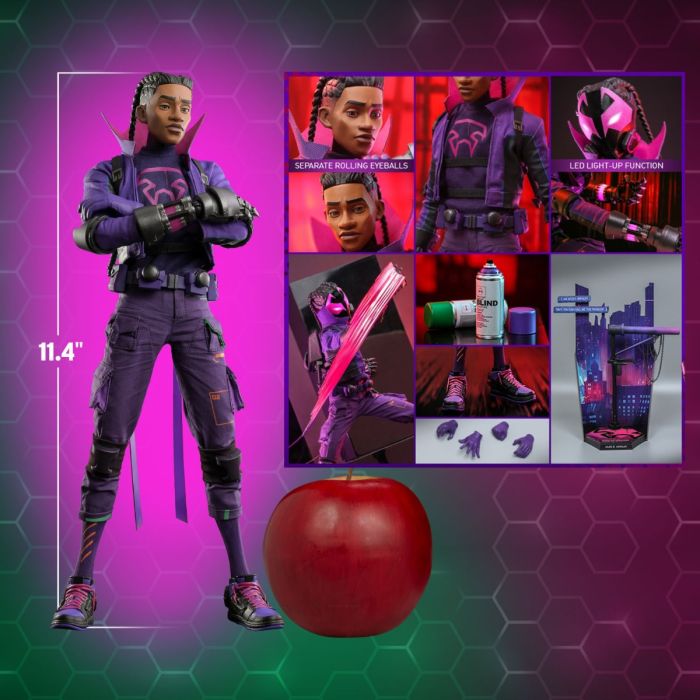 Marvel Miles G Morales Sixth Scale Figure By Hot Toys - Medaid International