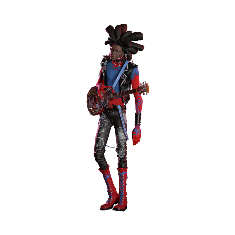 Marvel Spider Punk Sixth Scale Figure By Hot Toys - Medaid International