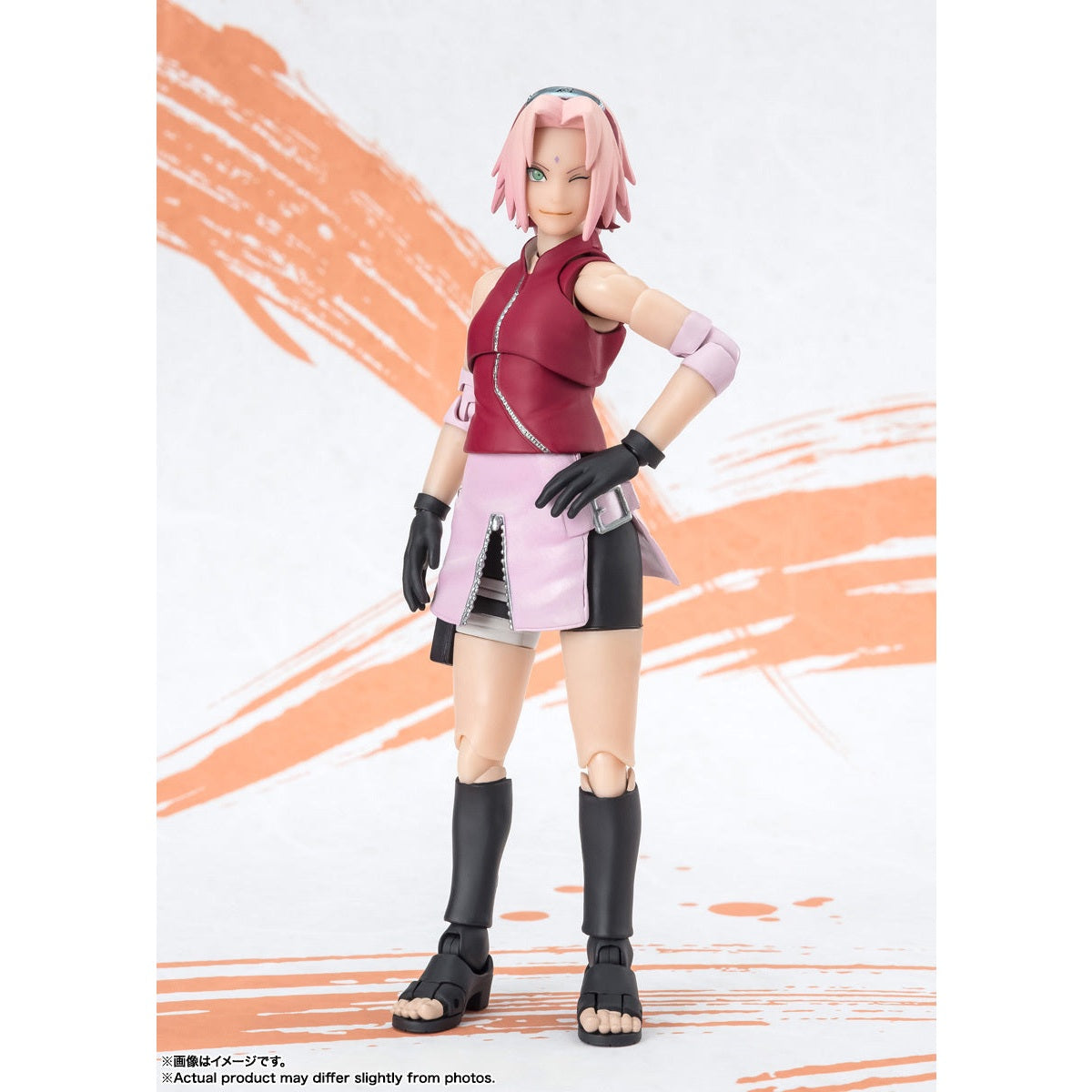 Naruto : Sakura Haruno Narutop99 Edition S.H.Figuarts Action Figure By Bandai Tamashii - Medaid International