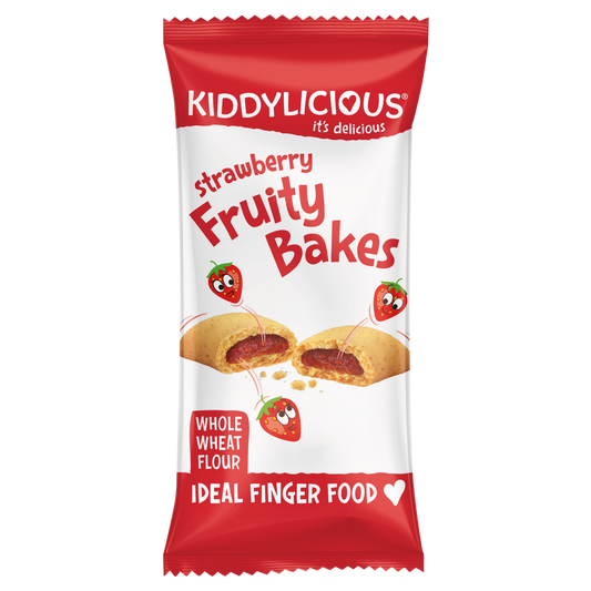 Fruity Bakes Singles | Strawberry | Toddler & Kids Snacks | Kiddylicious - Medaid - Lebanon