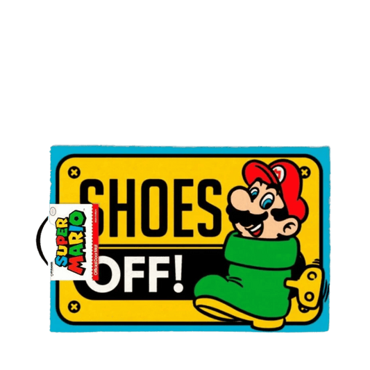SUPER MARIO (SHOES OFF COLOUR) DOOR MAT BY PYRAMID - Medaid International