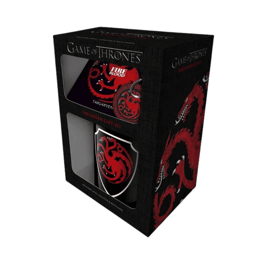 GAME OF THRONES - TARGARYEN (MUG COASTER & KEYCHAIN) By Pyramid - Medaid International
