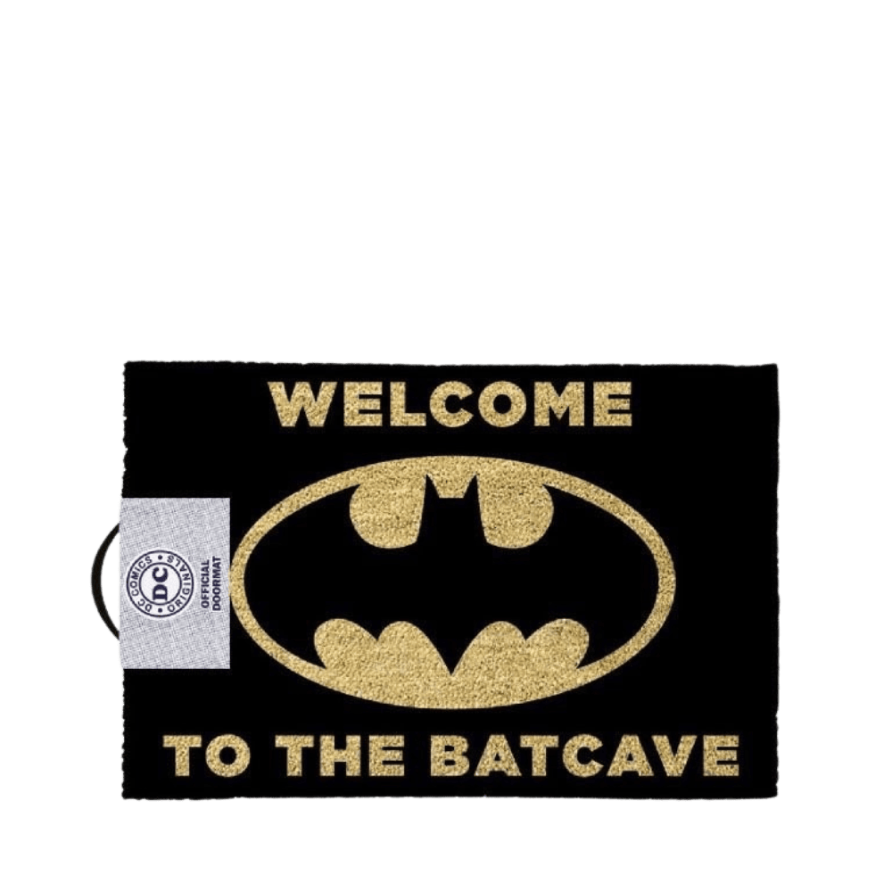 DC ORIGINALS - WELCOME TO THE BATMAN CAVE (DOORMAT) BY PYRAMID - Medaid International