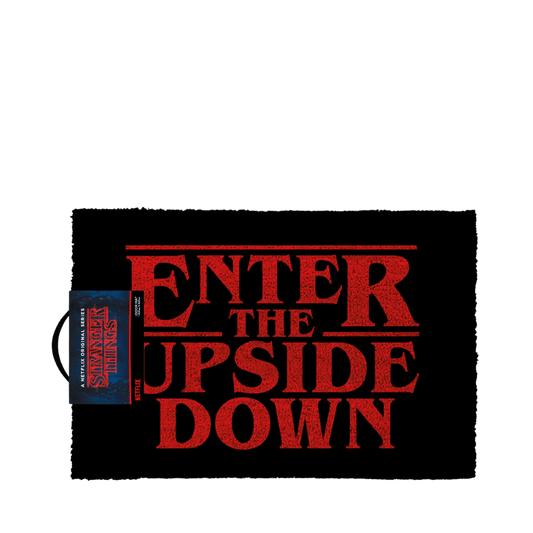 STRANGER THINGS - ENTER THE UPSIDE DOWN (DOORMAT) BY PYRAMID - Medaid International