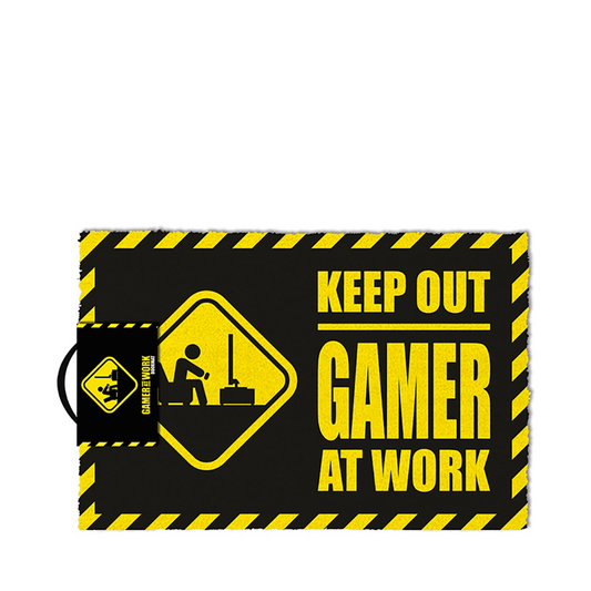 GAMER AT WORK - (DOOR MAT) BY PYRAMID - Medaid International