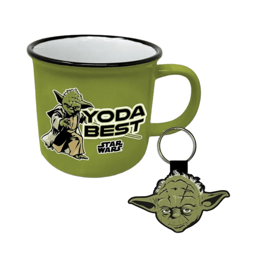 STAR WARS - YODA BEST (GIFT SET MUG & KEYCHAINS) By Pyramid - Medaid International