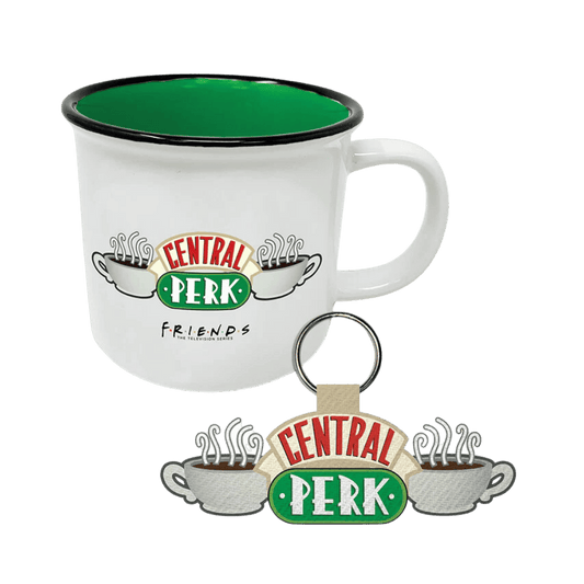 FRIENDS - CENTRAL PERK(CAMPIRE MUG & KEYCHAIN SET) By Pyramid - Medaid International