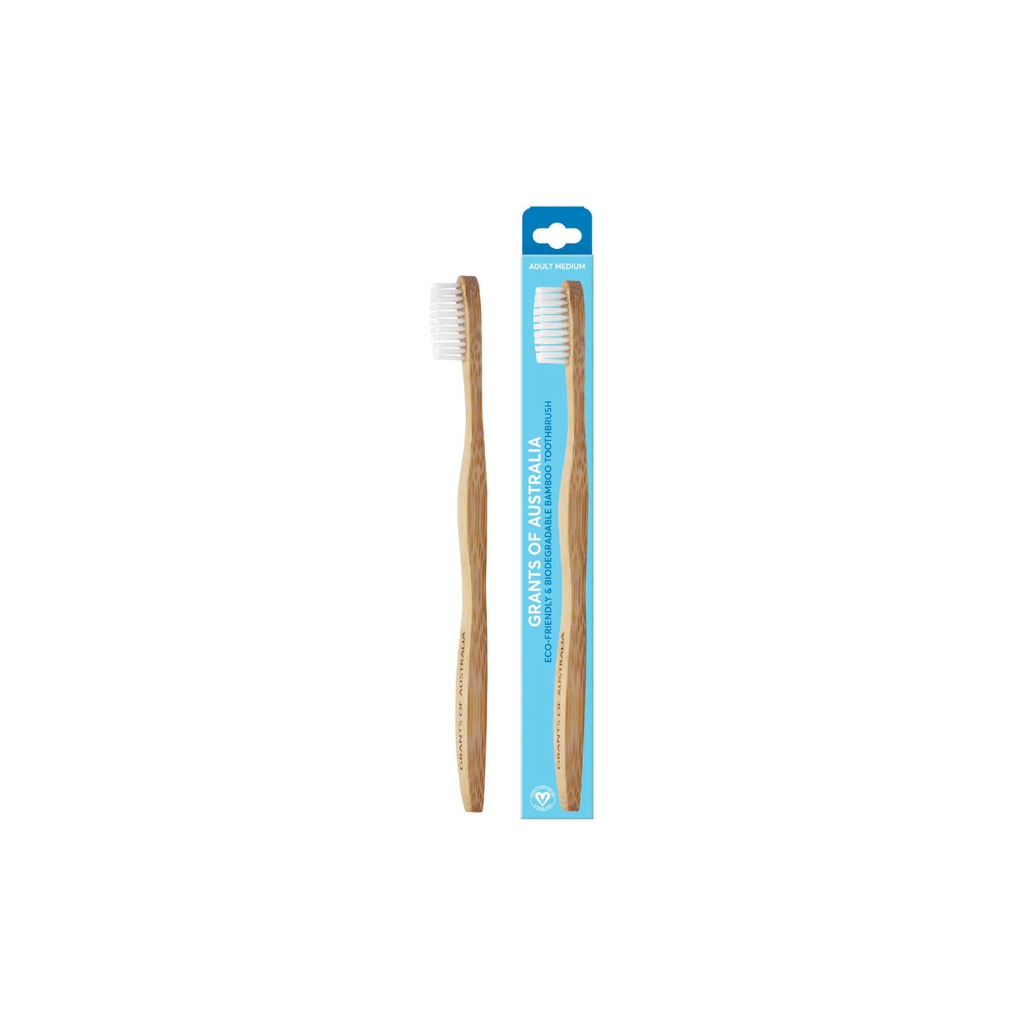 GRANTS ADULT BAMBOO TOOTHBRUSH - MEDIUM - Medaid International