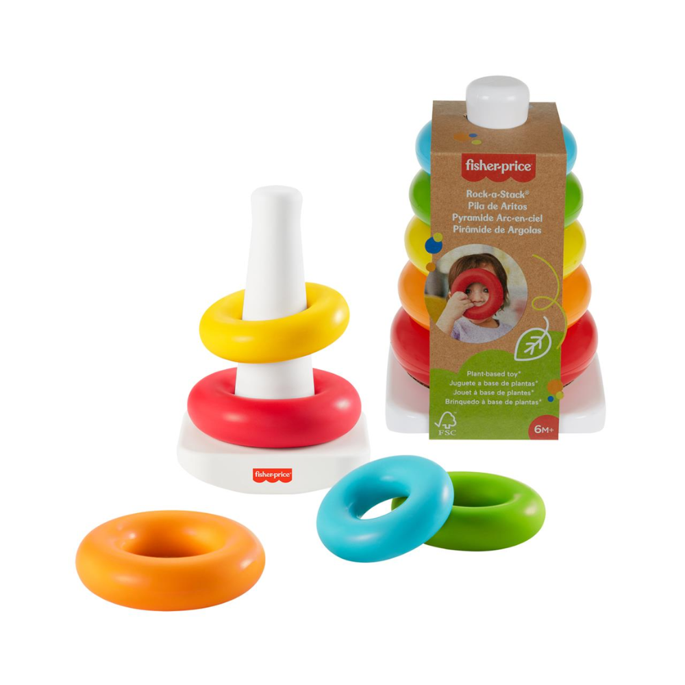 Fisher Price Eco Rock-a-Stack By Mattel - Medaid International