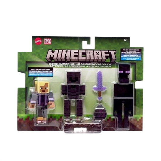 Minecraft Core 3.2 In Figure 2-Pack End Conqueror Toys by Mattel - Medaid International