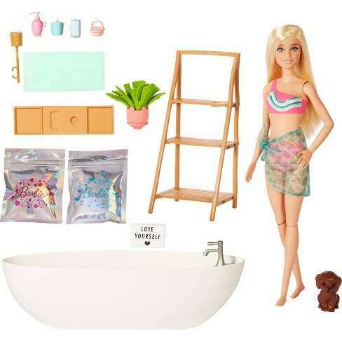 Doll & Bathtub Playset, Confetti Soap & Accessories - Medaid International