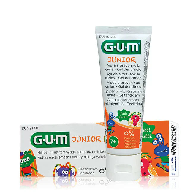 GUM Junior Toothpaste 7+ Tutti Frutti - Medaid International