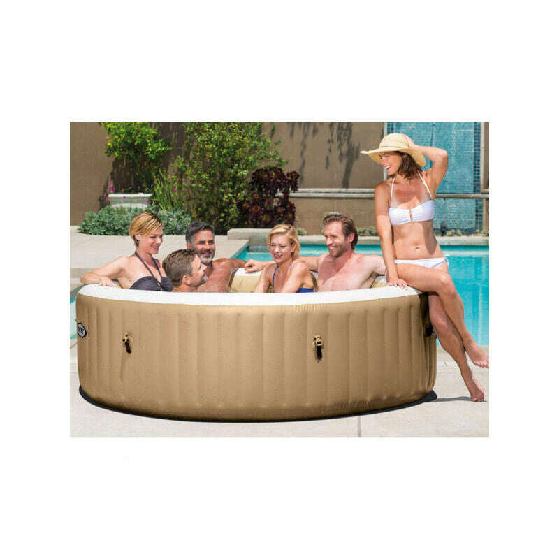 Purespa Bubble Massage 216X71Cm Round 6Pers - Medaid International