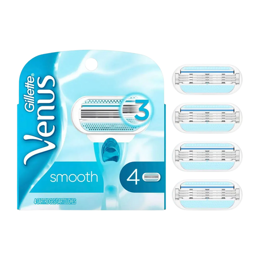 Gillette Venus Smooth Extra Replacement Blade - 4Pcs - Medaid