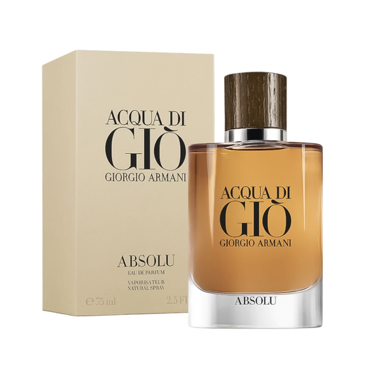 Giorgio Armani Acqua Di Gio Absolu Eau De Parfum Pour Homme - 75ml - Medaid