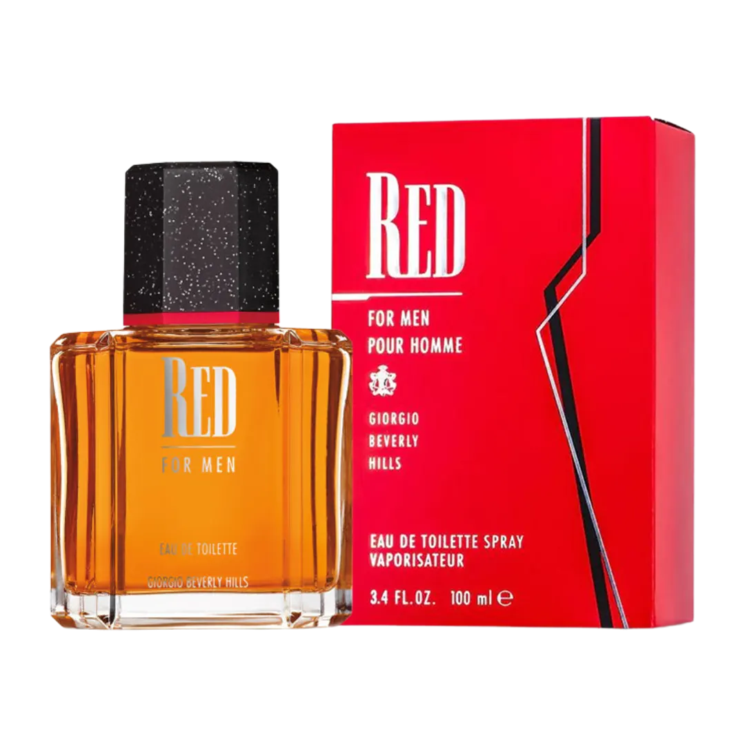 Giorgio Beverly Hills Red Eau De Toilette Pour Homme - 100ml - Medaid