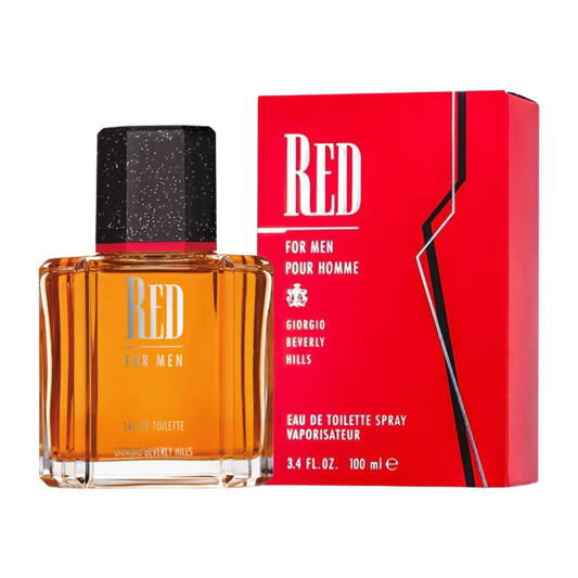 Giorgio Beverly Hills Red Eau De Toilette Pour Homme - 100ml - Medaid