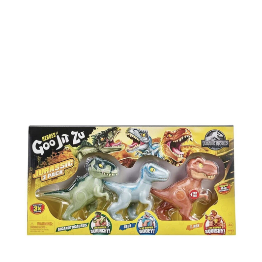 Goo Jit Zu  JWD S3 Hero 3 pack- Excl - Medaid International