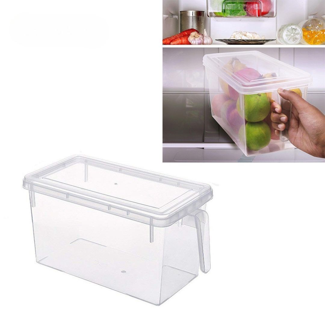 Kitchen Organizer Plastic Kitchen Refrigerator Storage Box With Lid - Medaid International