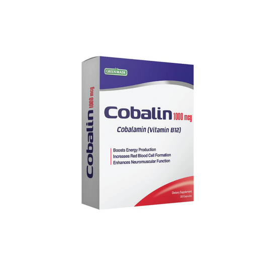 Green Made Cobalin 1000 - 30 Capsules - Medaid