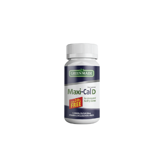 Green Made Maxi Cal D - 72 Capsules - Medaid