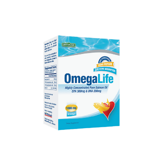 Green Made Omegalife - 30 Capsules - Medaid