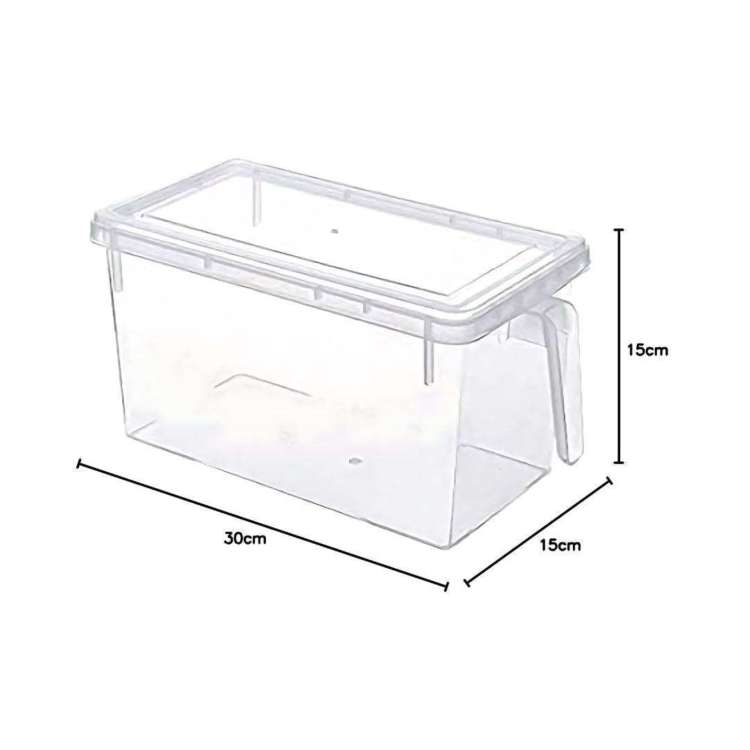 Kitchen Organizer Plastic Kitchen Refrigerator Storage Box With Lid - Medaid International
