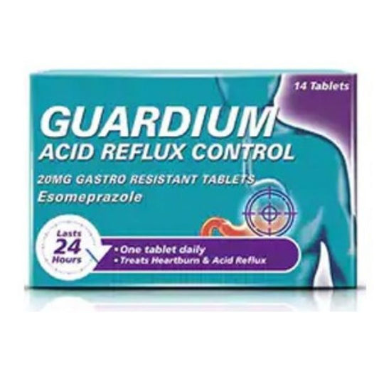 Guardium - Acid Reflux Control Tablets Pack of 14 (P) - Medaid International