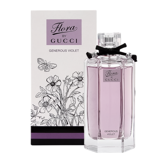 Gucci Flora Generous Violet Eau De Toilette Pour Femme - 100ml - Medaid