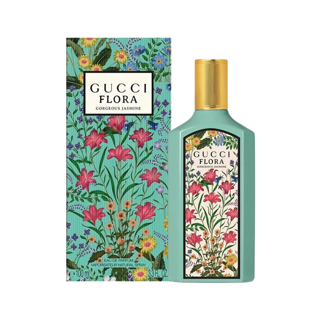 Gucci Flora Gorgeous Jasmine Eau De Parfum Pour Femme - 100ml - Medaid