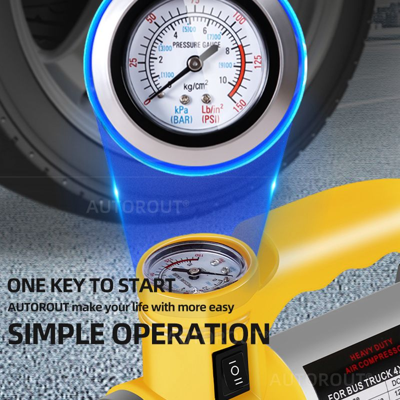 Tire Inflator Portable Air Compressor MK-320 - Medaid International