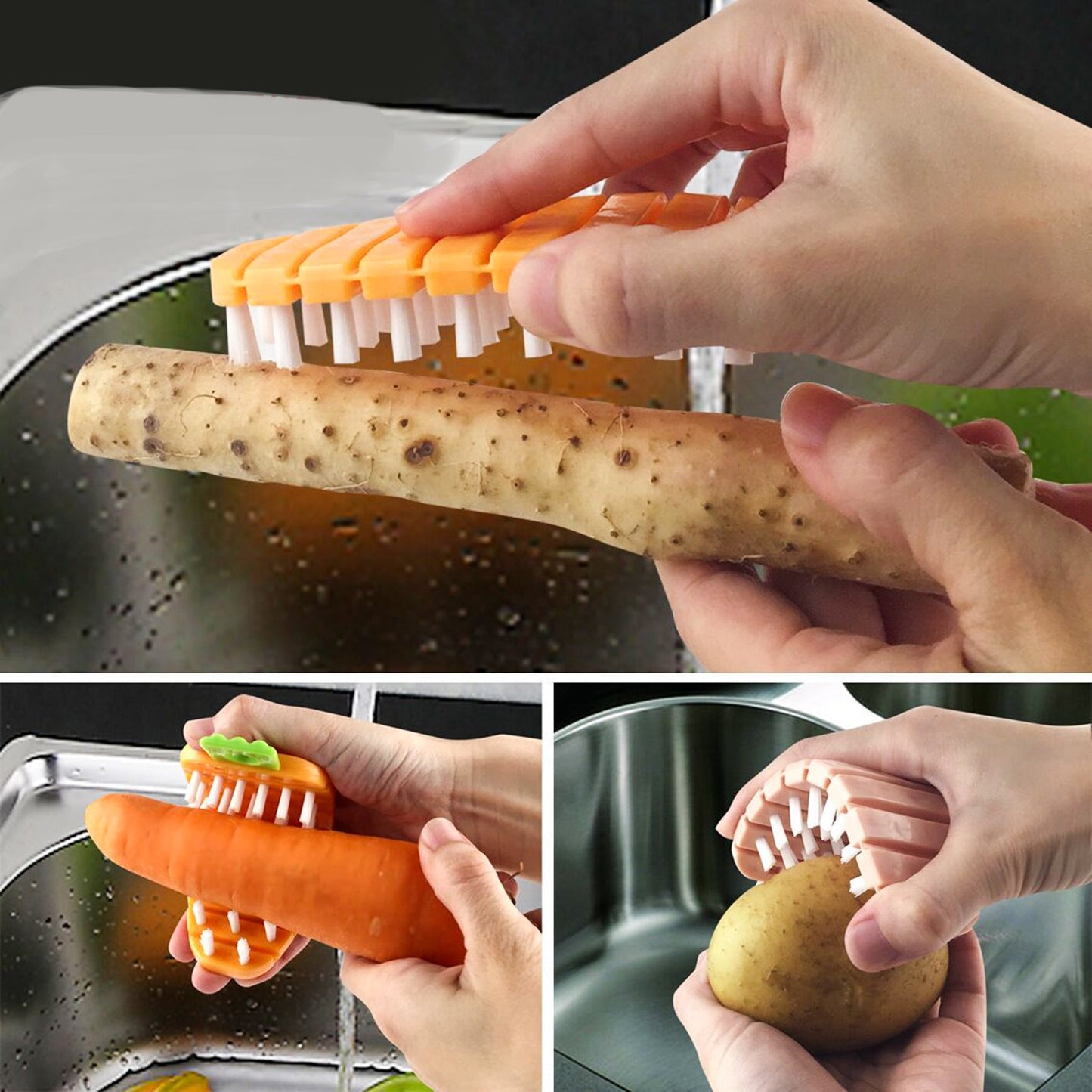 Fruits & Vegetables Cleaning Brush - Medaid International