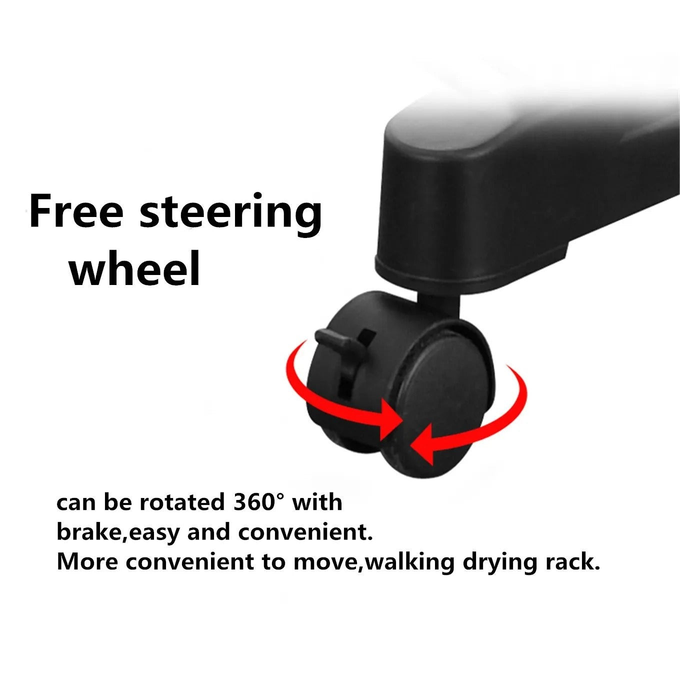 Single Pole Clothes Rack