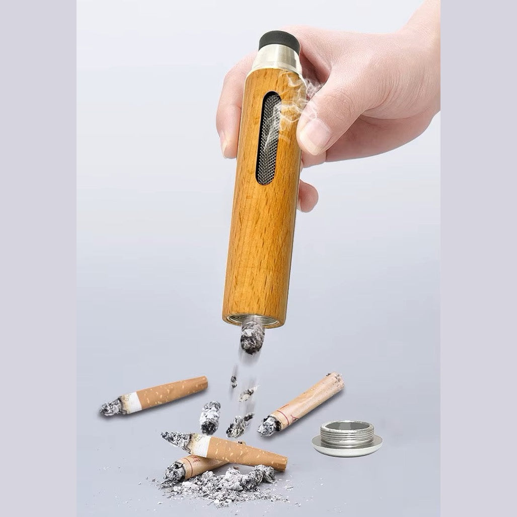 Wooden Portable Ashtray
