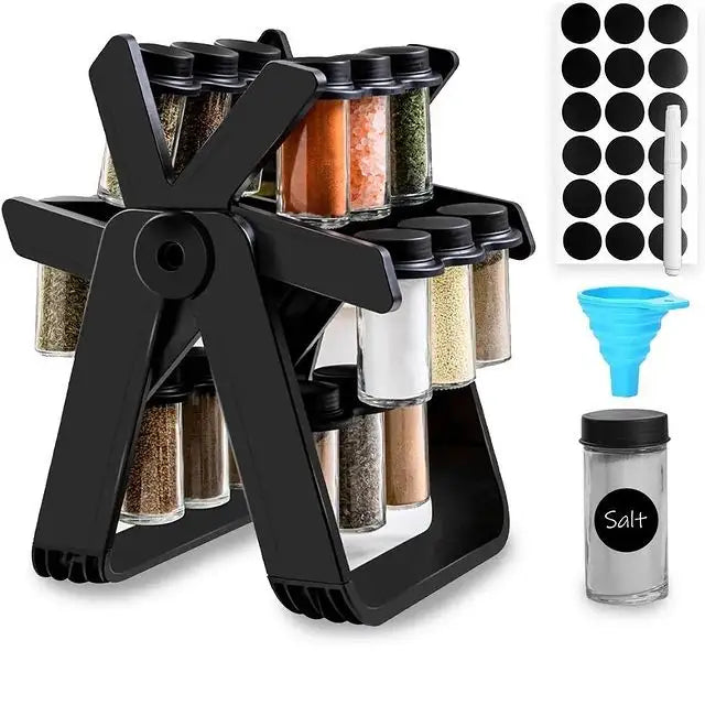 18 Spice Organizer for Kitchen - Medaid International