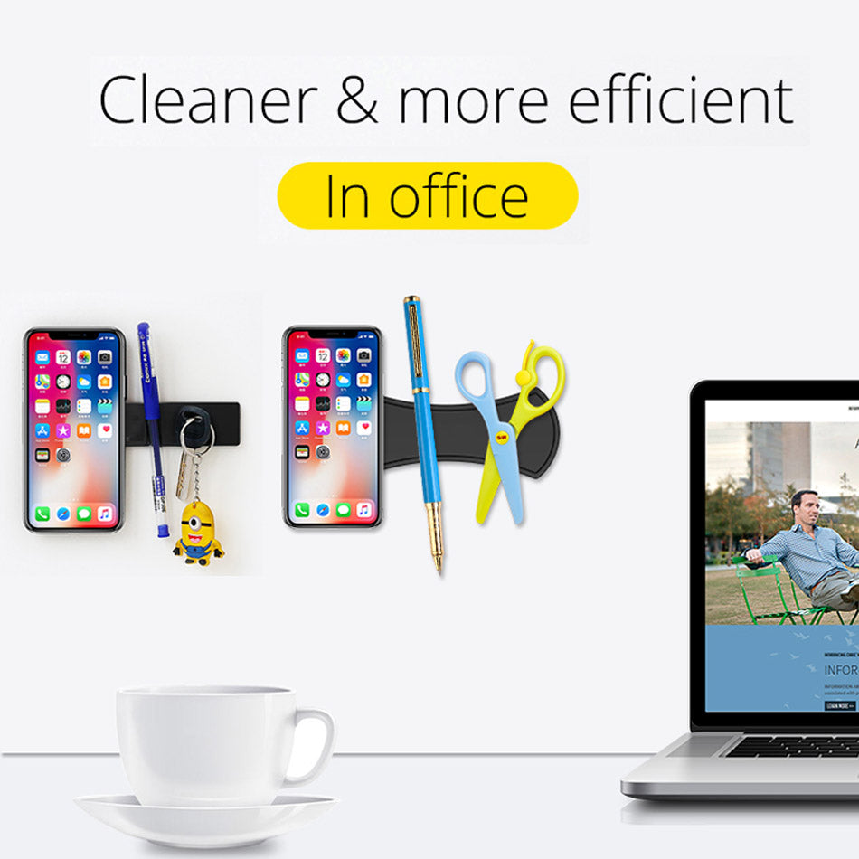 Gel Pad Phone Holder (2 pieces), Nano Rubber Pads, Universal Sticky Gel Pads Car Mount Cell Phone Holder - Medaid International