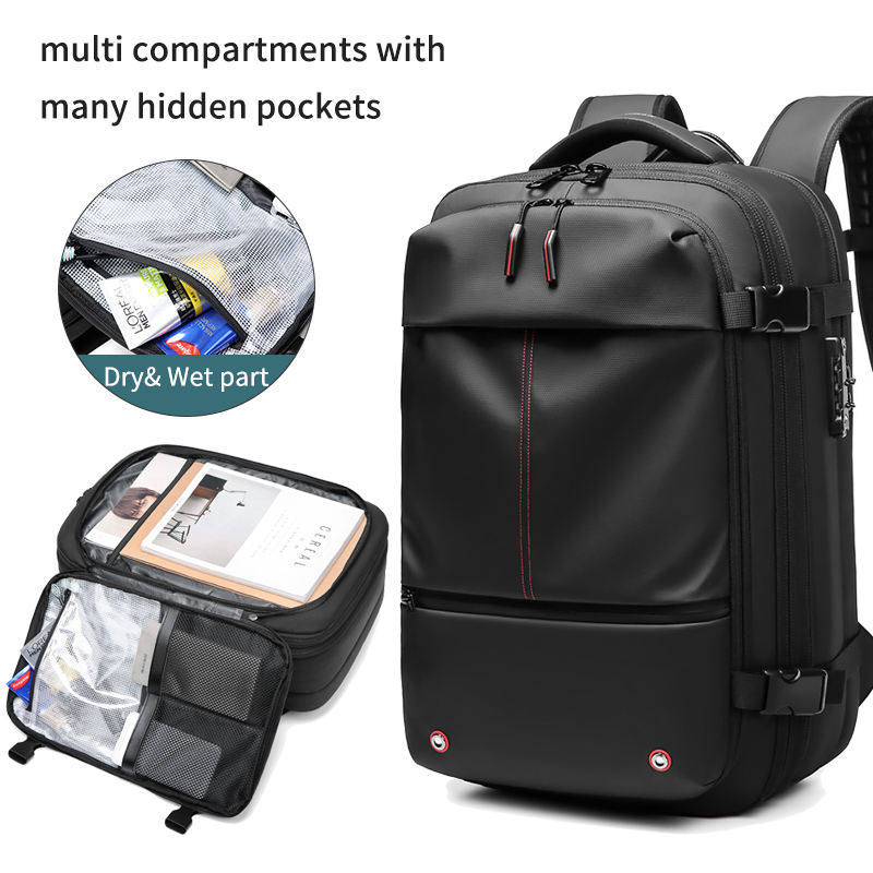Vacuum Compression Travel Backpack with Pump ‚Äì Space Saver Bag for Camping & Luggage - Medaid International