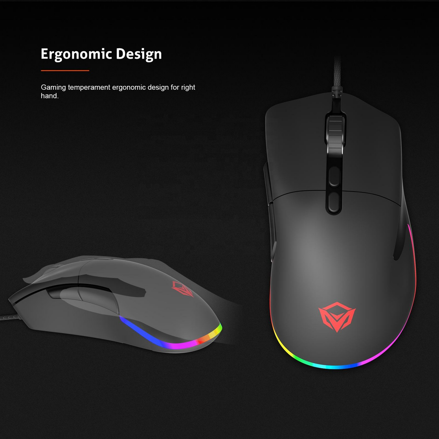 MEETION GM20 Optical Silent Wired Gaming Mouse - Medaid International