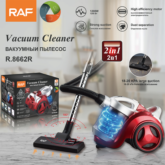 RAF Vacuum Cleaner 1600W 3L R8662R - Medaid International