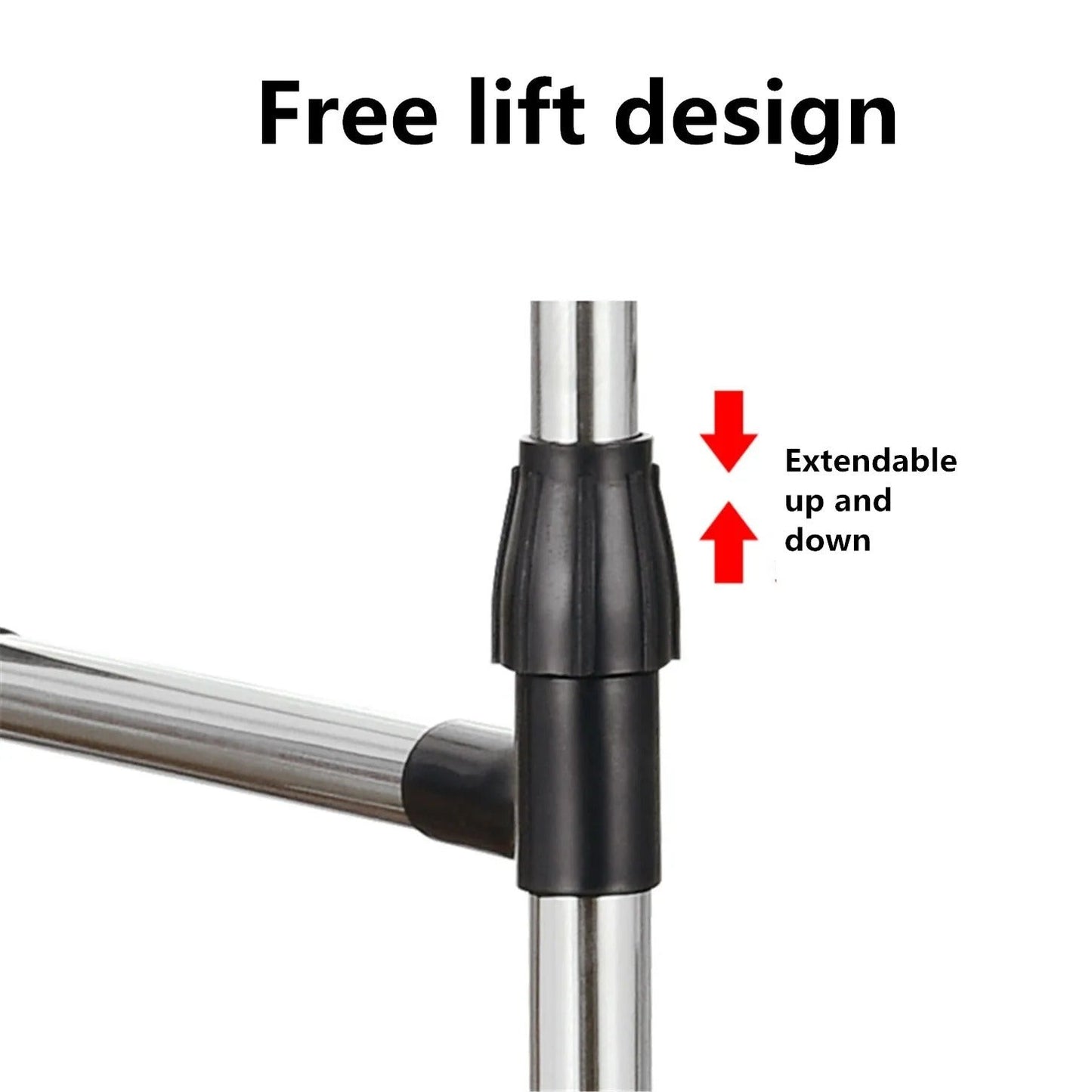 Single Pole Clothes Rack