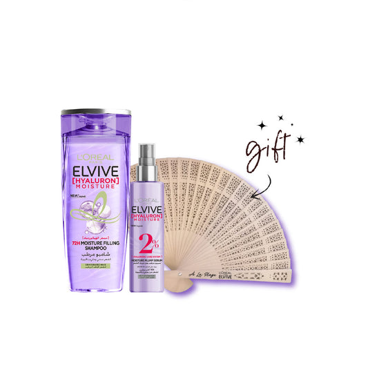 L'Oréal Paris Elvive Hyaluron Shiny Hair Men Bundle 15% Off - Medaid