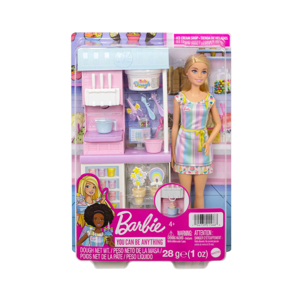 Barbie® Ice Cream Shopkeeper Playset By Mattel - Medaid International